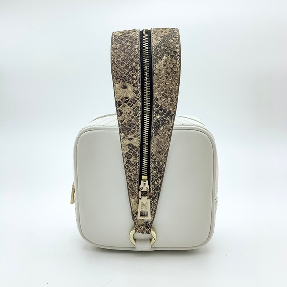 NWT HEIRLOOM LEATHER PYTHON WRISTLET "VERONICA" - Picture 2 of 6